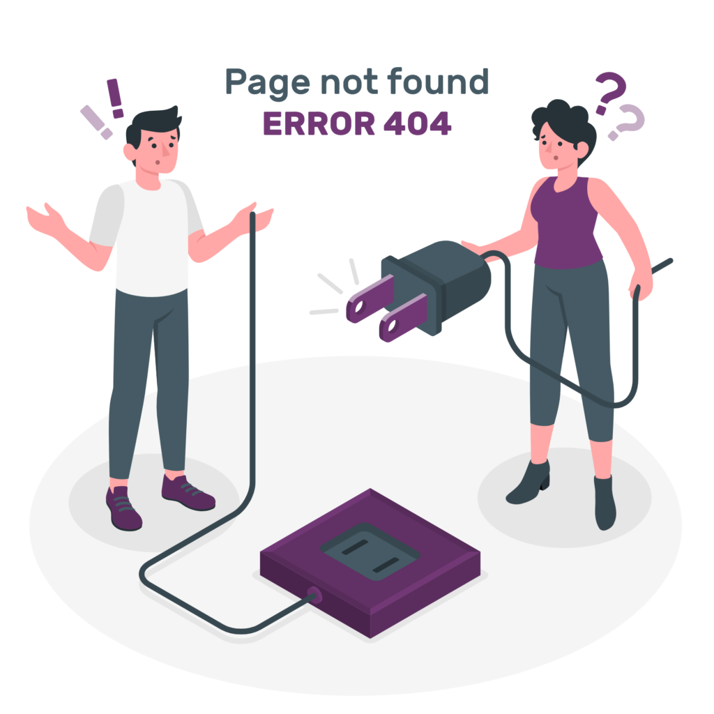 404 Error Page not Found